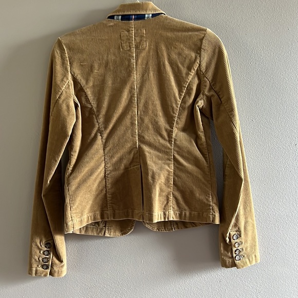 American Eagle Corduroy Stretch Jacket Fitted - Picture 7 of 12